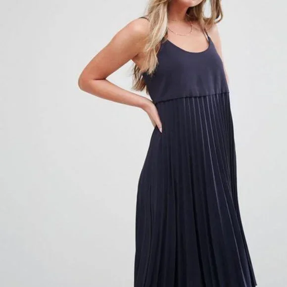 Mango | Dresses | Mango Navy Blue Pleated Dress | Poshmark Mango | Dresses | Mango Navy Blue Pleated Dress | Poshmark